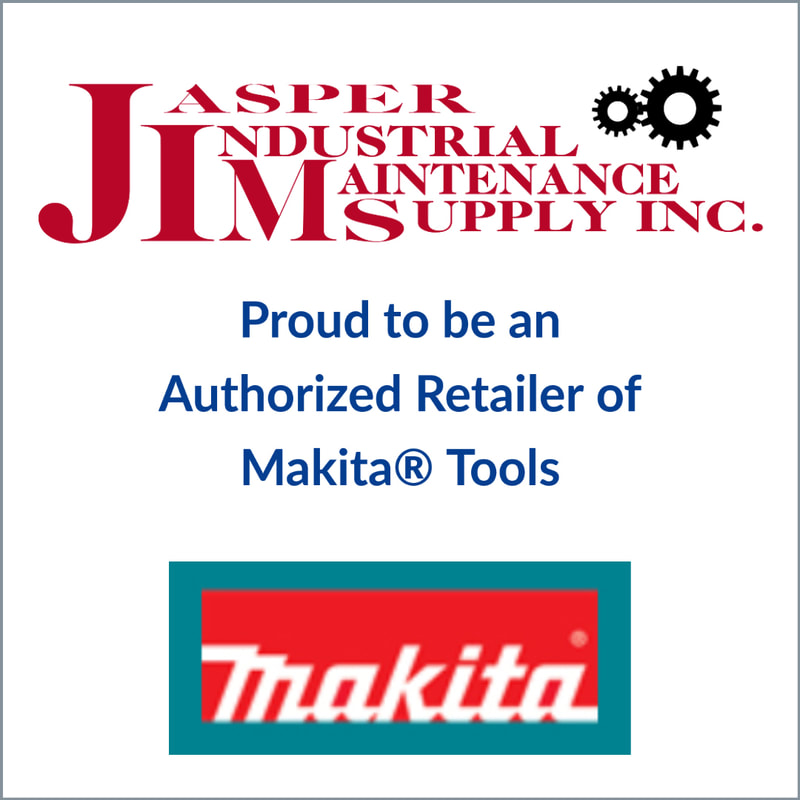 Jasper Industrial Maintenance Supply is proud to be an authorized retailer of Makita Tools