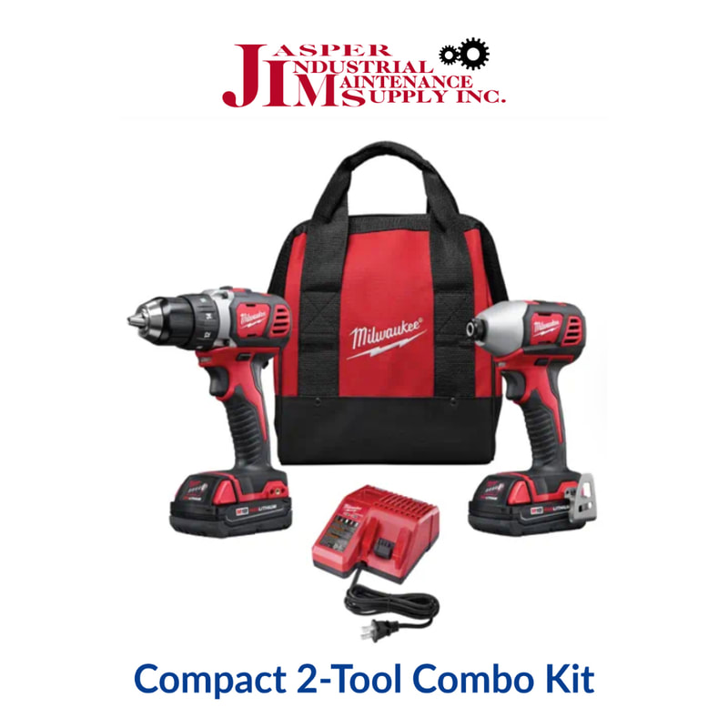 Milwaukee Compact 2 Tool Combo Kit at Jasper Industrial Maintenance Supply in Jasper, Alabama