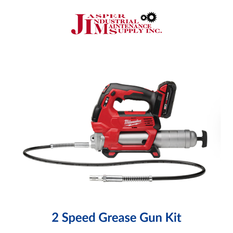 Milwaukee 2 Speed Grease Gun Kit at Jasper Industrial Maintenance Supply in Jasper, Alabama