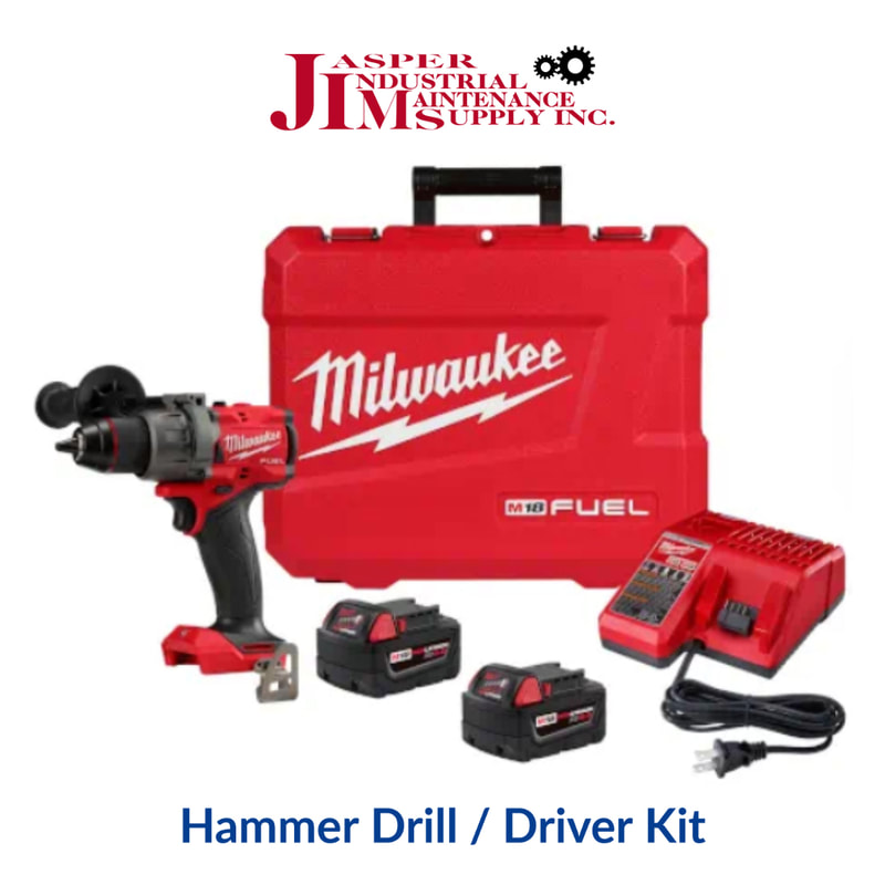 Milwaukee Hammer Drill / Driver Kit at Jasper Industrial Maintenance Supply in Jasper, Alabama