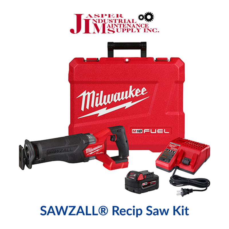 Milwaukee Sawzall Reciprocating Saw Kit at Jasper Industrial Maintenance Supply in Jasper, Alabama